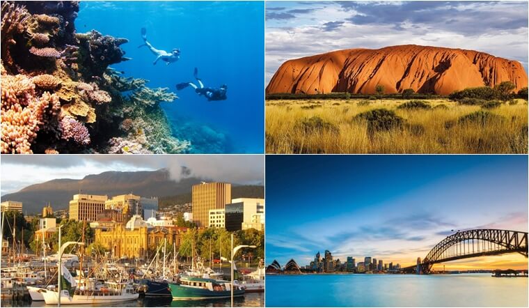 Gợi ý những địa điểm du lịch nổi tiếng tại Úc được du khách quan tâm