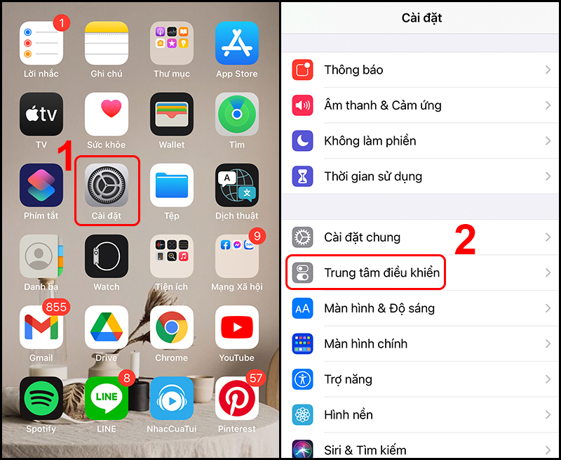 Những cách quay màn hình iphone tiện lợi