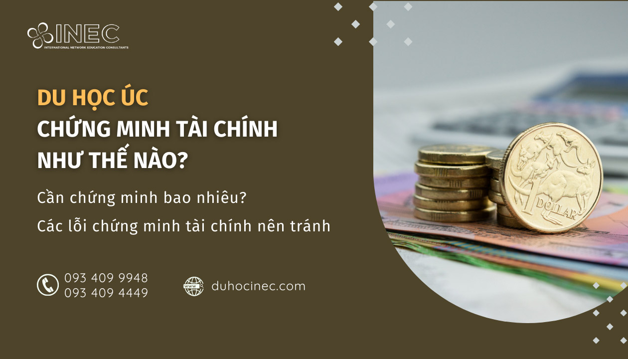 Du học Úc chứng minh tài chính