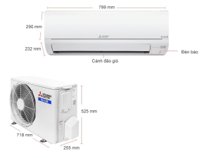 Tại sao nên mua máy lạnh mitsubishi electric inverter 1 hp msy/muy-jw25vf