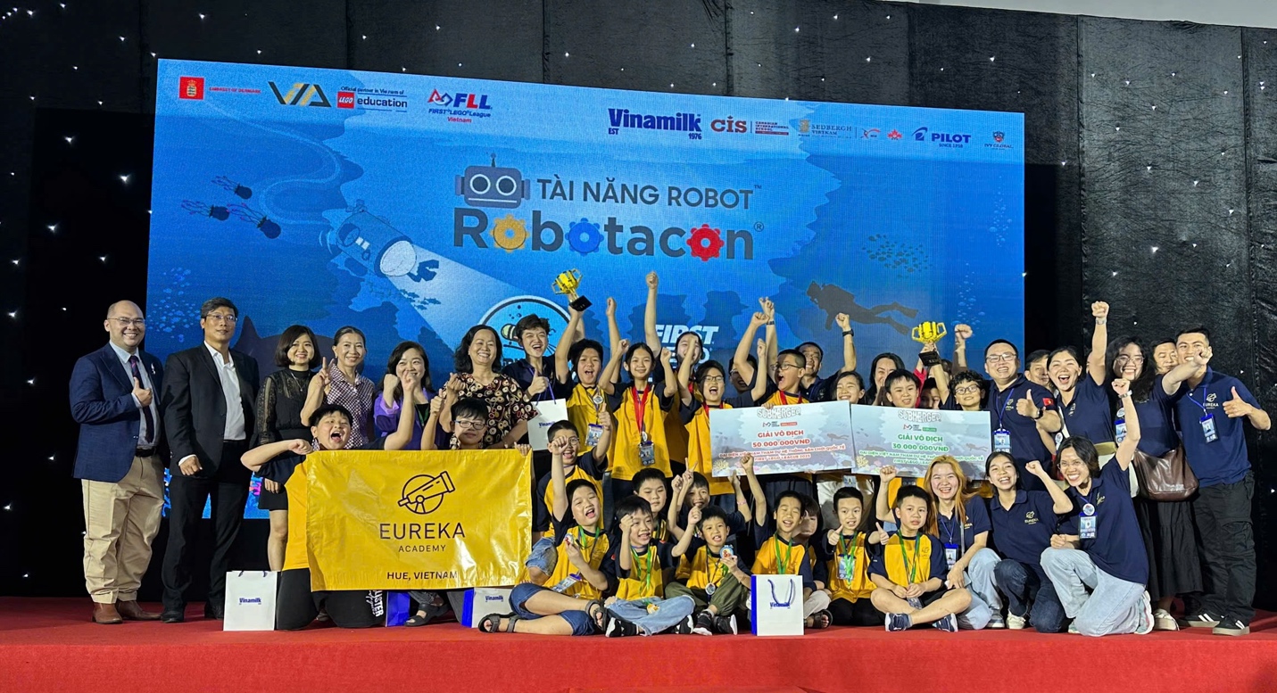 Lộ diện tài năng STEM robot tham dự FIRST® Champion thế giới tại Mỹ vào tháng 04/2025- Ảnh 2.