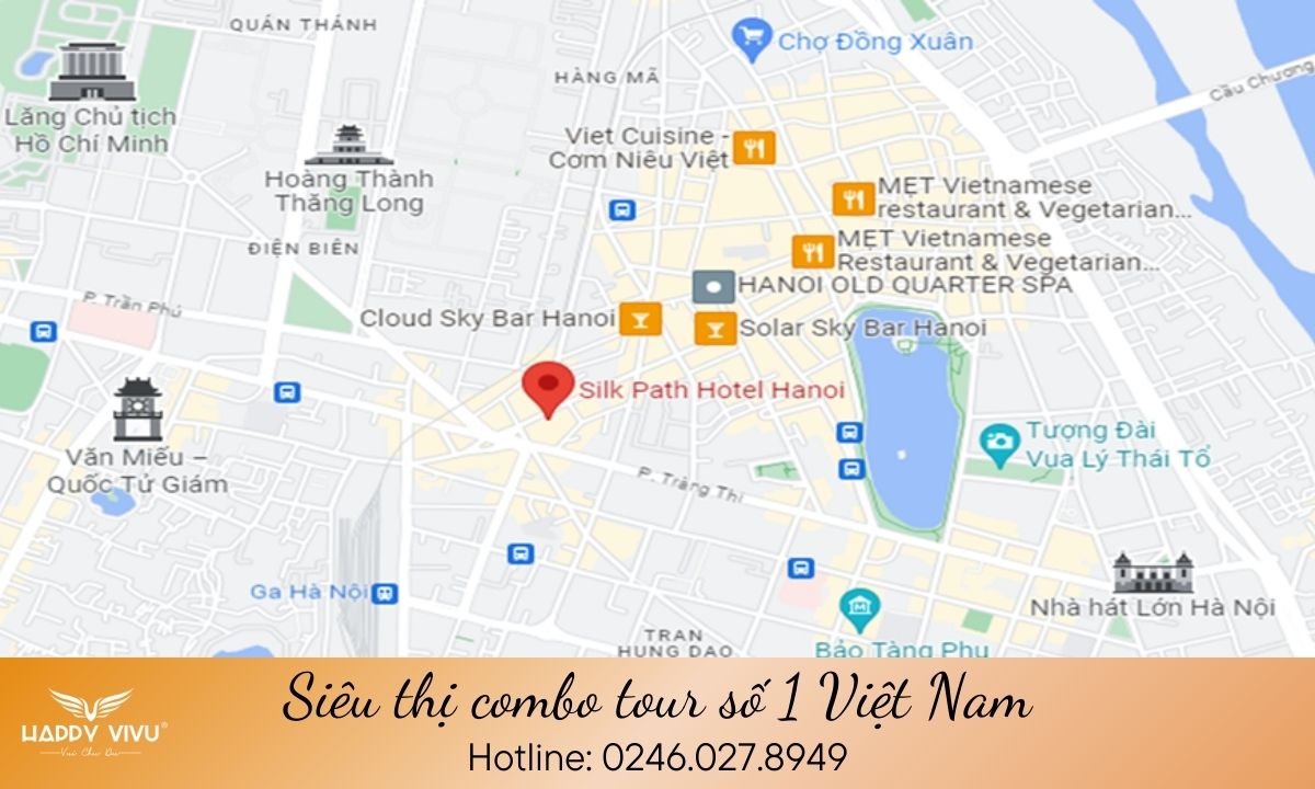 Nằm tại trung tâm Thành phố Hà Nội