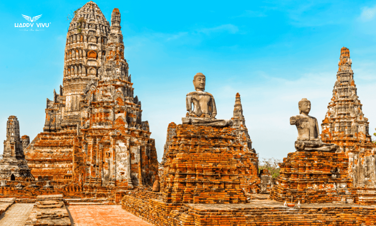 Thành phố lịch sử Ayutthaya là Di sản Thế giới được UNESCO công nhận ở Thái Lan