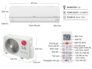 Tại sao nên sử dụng máy lạnh LG inverter 1 hp v10api1