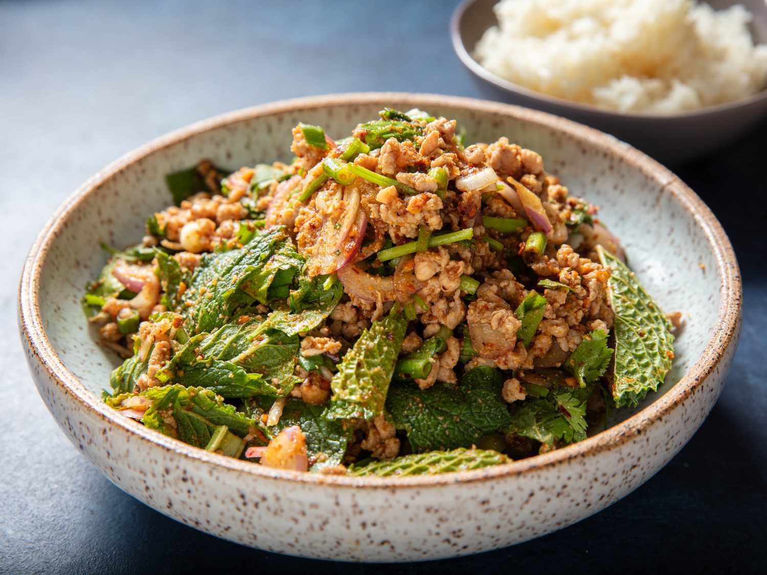 Laab Moo Isan (Thai Isan-Style Minced Pork Salad)