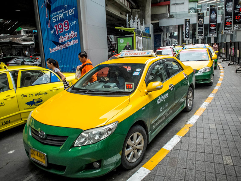 Bí quyết di chuyển bằng taxi tại Bangkok