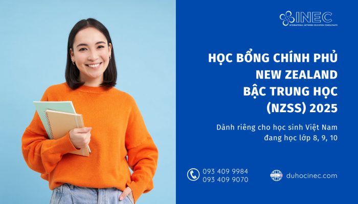 Gia hạn deadline học bổng Chính phủ New Zealand bậc Trung học (NZSS) 2025