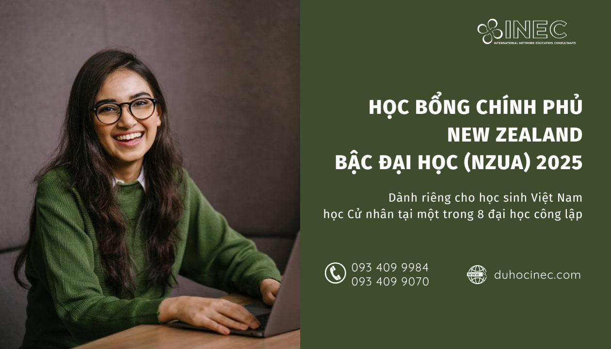 học bổng Chính phủ New Zealand bậc Đại học