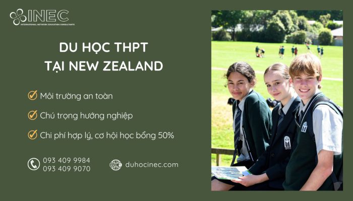 Vì sao New Zealand là điểm đến tuyệt vời nhất để du học bậc Trung học phổ thông?