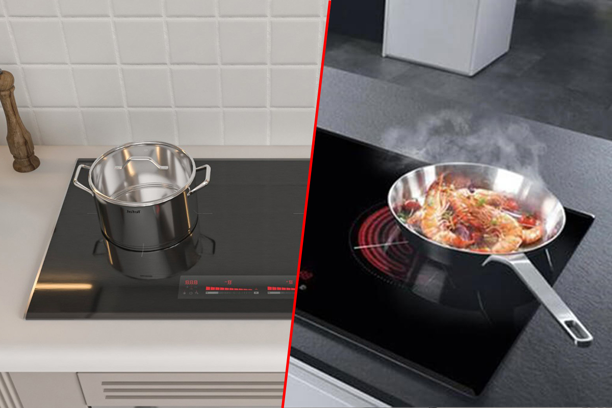 Bếp hồng ngoại và bếp từ – Có thể chọn tùy vào nhu cầu nấu nướng thực tế