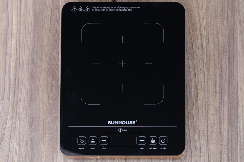 Review chi tiết bếp hồng ngoại cơ Sunhouse SHD6011